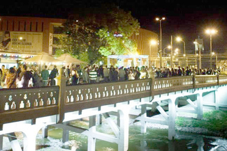 Zabawy na Moście Kultury w Lublinie