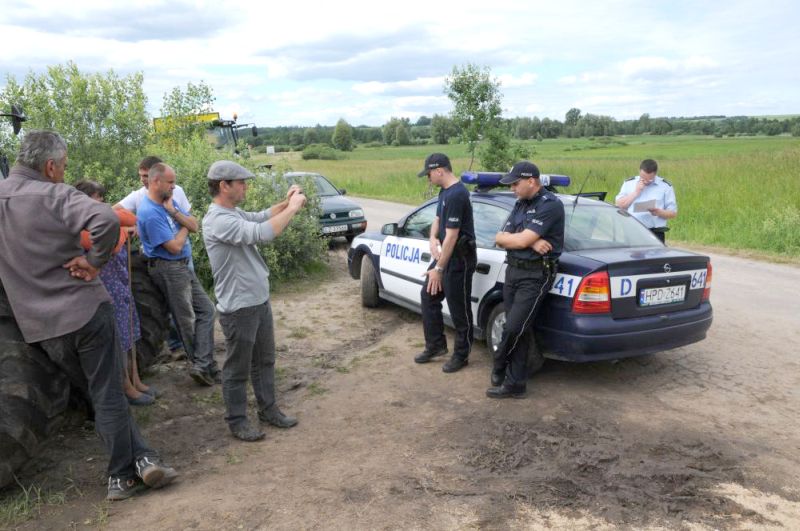 Protestujący rolnicy boja się, że odwierty zdegradują środowisko (OCCUPY CHEVRON)