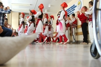 Dzisiaj w DSK wystąpił zespół "Kaltersia” z Albanii (Maciej Kaczanowski)