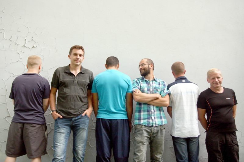 Skazani i ich opiekunowie (od lewej): Sławomir Niemiec, Bartek Zujewski, Andrzej Bojdasz<br />
 (Jacek Świerczyński)