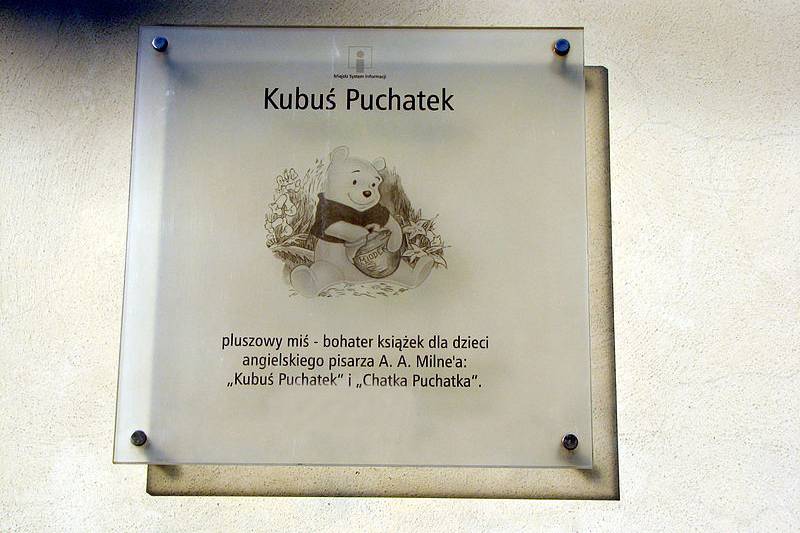 Ulica Kubusia Puchatka jest już m.in. w Warszawie (Gophi)