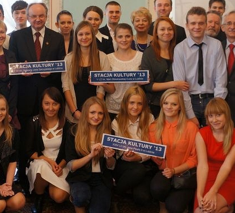 Pięć lubelskich szkół średnich zostało wyróżnionych Tytułem Stacje Kultury (Materiały prasowe)