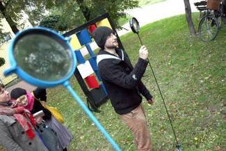 Autorem instalacji "Otwieracze” jest lubelski architekt Michał Fronk (Jacek Świerczyński)