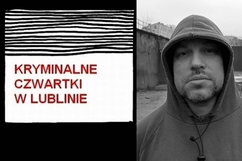 Mariusz Czubaj będzie gościem cyklu "Kryminalne czwartki w Lublinie"