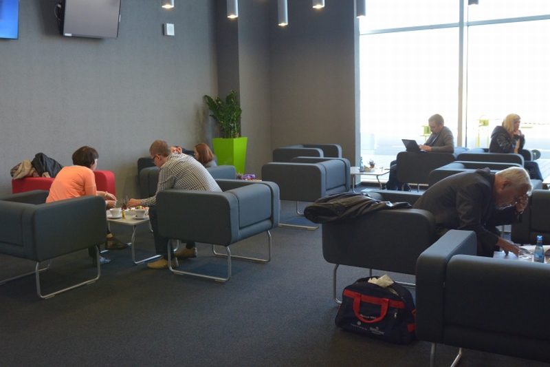 Działalność salonu BEL została zainaugurowana w piątek podczas odprawy samolotu do Gdańska.  (Arkadi