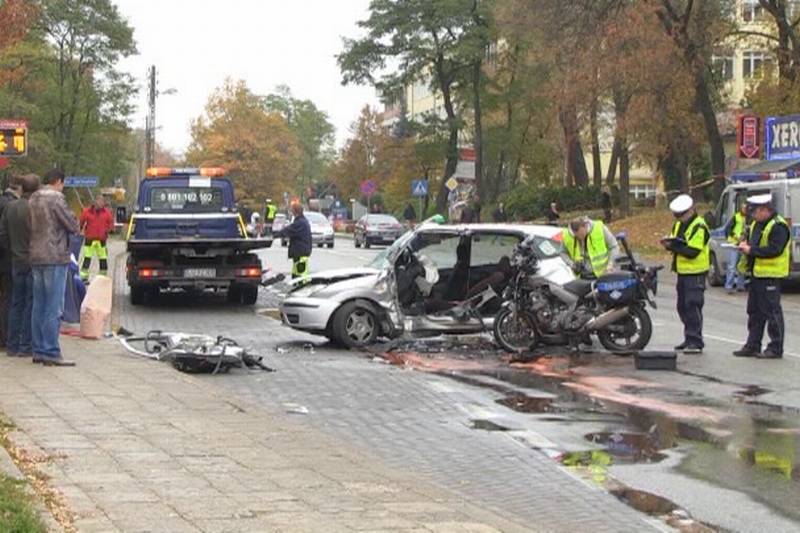 Do wypadku doszło na ul. Nadbystrzyckiej w Lublinie (TVN24/x-news)