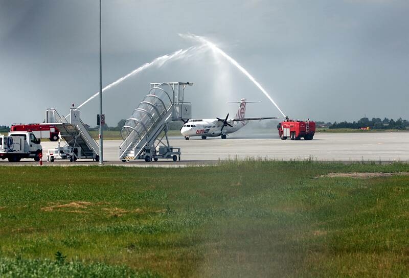 ATR Eurolotu na lotnisku Lublin