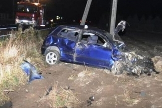 Policja pod nadzorem prokuratury wyjaśnia okoliczności wypadku. (Policja)