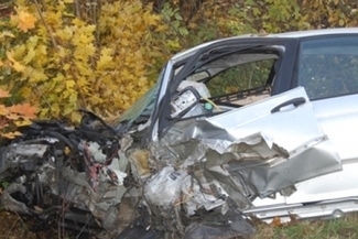 Wypadek w Markowiczach (Policja)