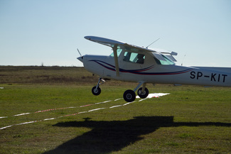 Aeroklub Ziemi Zamojskiej: Zawody w precyzyjnym lądowaniu