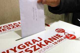 Pierwsze pieniądze! Pierwsze losowanie!