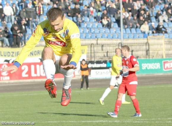 Maciej Tataj to jedyny zawodnik Motoru, który w tym sezonie nie zawodzi (DW)