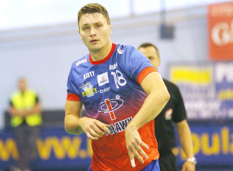 Po występach w reprezentacji Polski Michał Szyba liczy na wygraną z Gwardią (MACIEJ KACZANOWSKI)