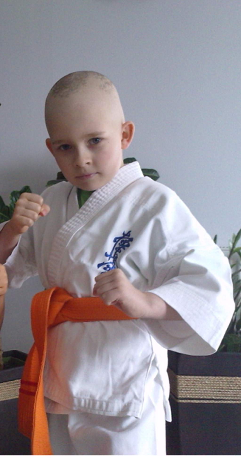 8-letni Antek choruje na nowotwór. Chłopczyk nie poddaje się, jak na wojownika karate przystało (arc
