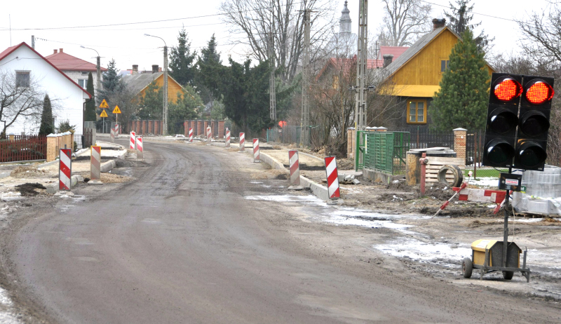 Ruszył remont drogi wojewódzkiej 841 Cyców–Wierzbica–Staw (Urząd Gminy w Cycowie)