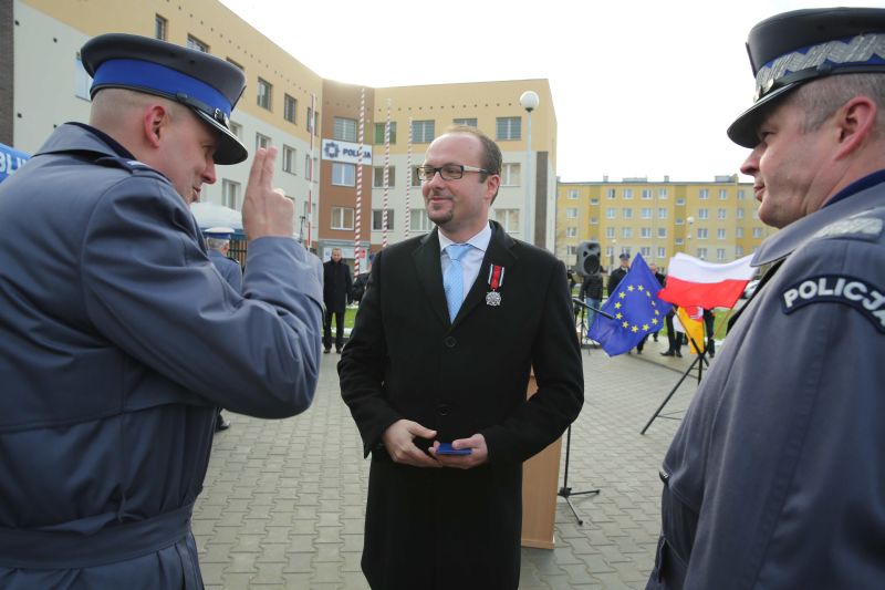 Piotr Kowalczyk, przewodniczący Rady Miasta Lublin, został odznaczony Medalem za Zasługi dla Policji