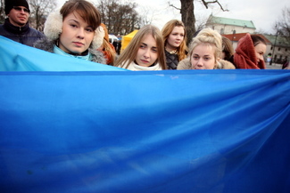 Manifestacja na pl. Litewskim (Jacek Świerczyński)