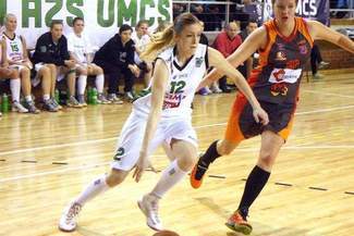 AZS UMCS Lublin - Dekorex Pabianice 42:71. Szkolne błędy lublinianek