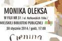 Spotkanie autorskie z Moniką Oleksą