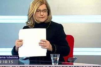 Wojewoda zła na Panoramę. Mówiła dużo, ale nie zdążyła się wypowiedzieć