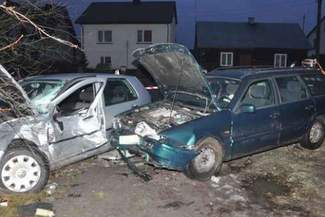 Wypadki w pow. biłgorajskim: 11-latek przyciśnięty do barierki