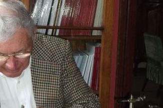 Wizyta mistrza zegarmistrza  w Muzeum w Kozłówce