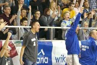 Kibice Wikany-Startu podziękują zawodnikom za awans