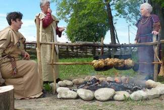 Zwiedzili Wioskę Gotów w Masłomęczu