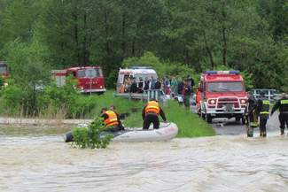 Gruszka Duża: Pierwsza ofiara podtopień