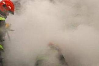 Różaniec Kolonia: Pożar domu i stodoły