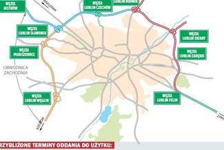 Obwodnicą Lublina pojedziemy po kawałku. Sprawdź terminy