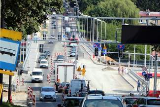 Lublin: Uwaga, korki na al. Solidarności
