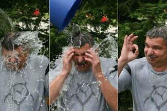 Ice Bucket Challenge: Zastępca lubelskiego komendanta policji oblał się wodą