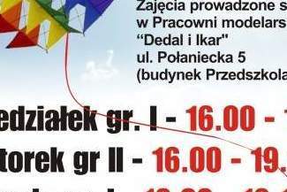 Odlotowa propozycja. Klub Modelarski "Dedal i Ikar" zaprasza