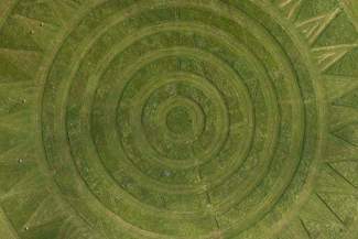 Zdjęcia landartów  w lubelskim Ratuszu