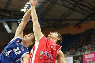 Łukasz Diduszko walczy na tablicach jak jego idol Ben Wallace z Detroit Pistons