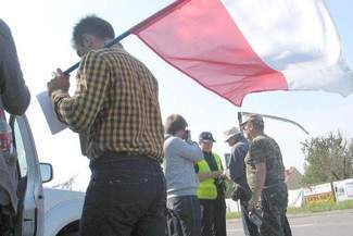 Mandaty za protest ws. prywatyzacji "Polskiego Cukru". Jest skarga na policjantów