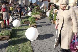 Ogródek przed Ratuszem. "Pierwszy krok w miasto naszych marzeń"