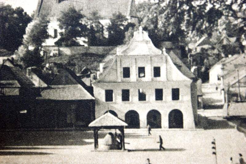 Kamienica Gdańska w której S. Lichtson otworzył swoją pierwszą w Kazimierzu aptekę (Ze zbiorów Roberta Ocha)
