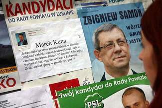 W gminie Jastków pojawiły się paszkwile o kandydatach