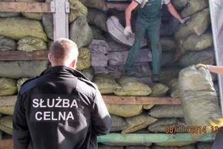 W ciężarówce jechał przemyt za milion