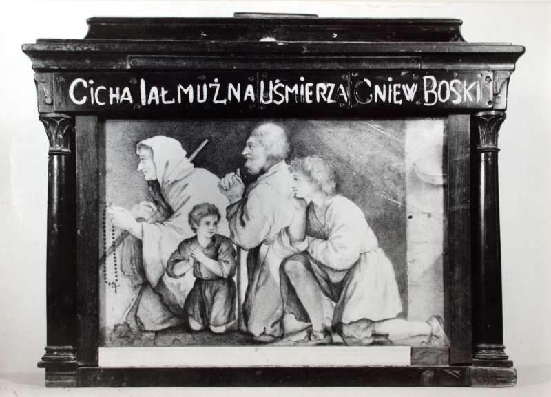 Skarbonka z rysunkiem Zosi Matusiewiczównej (Mikołaj Spóz)
