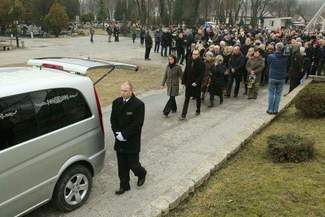 Ostatnie pożegnanie redaktora Andrzeja Molika