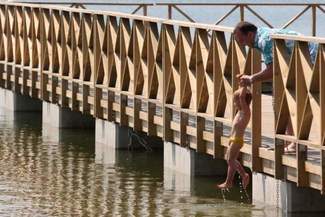 Senator o jeziorze Białym: Ta woda to żywe srebro. Okuninka będzie uzdrowiskiem?