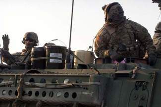 Wojska USA już w Lublinie. Ford zderzył się z wojskowym hummvee