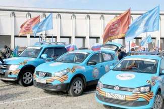 Rosjanie jadą Drogami Chwały. Dziś będą w Terespolu