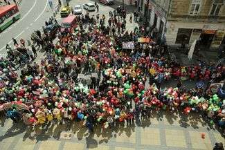 Korowód Międzypokoleniowy w Lublinie. Fot. Maciej Kaczanowski