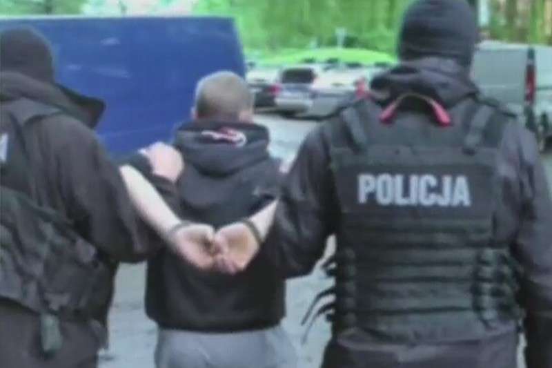 Policja zatrzymała we wtorek 17-latka (fot. TVP/x-news)