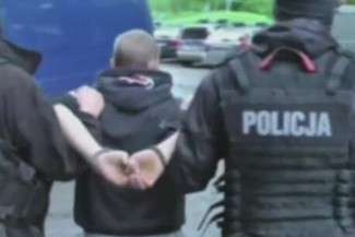 Policja zatrzymała we wtorek 17-latka (fot. TVP/x-news)