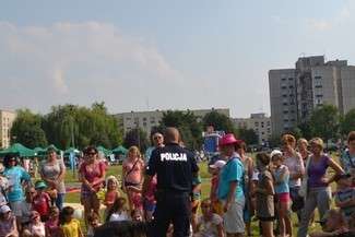 Zamość. Piknik rodzinny "Sąsiedzi z Zamoyskiego"